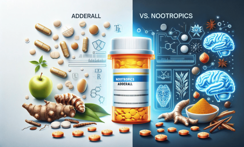 Nootropics vs adderall featured image