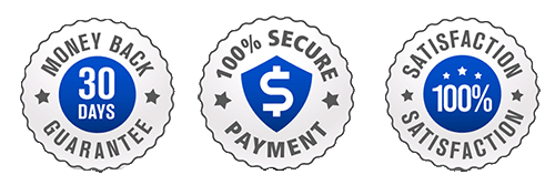 100% Satisfaction Guarantee | 100% Secure Payments | 30 Day Money Back